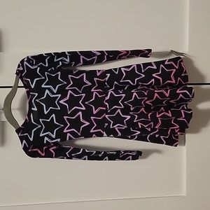 New girls size 2 colorful stars dress